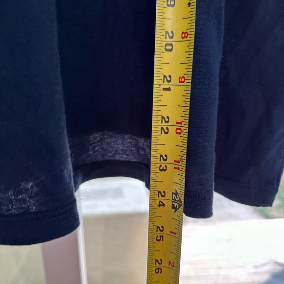 Anthropologie Electric & Rose NWOT Mock Neck Dark Blue Muscle Tank Large - Picture 9 of 12